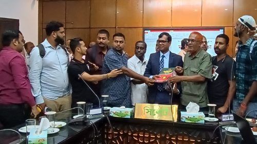 জেলা প্রশাসকের সাথে ফটো জার্নালিস্ট এসোসিয়েশনের শুভেচ্ছা বিনিময় 18 PHOTO - Bd Sylhet News