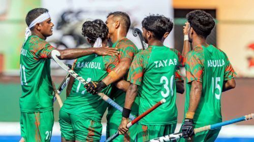 কাজাখস্তানকে হেসে-খেলে হারিয়ে বিশ্বকাপ বাছাইয়ে বাংলাদেশ 25 bangladesh hockey 1756992277 - Bd Sylhet News