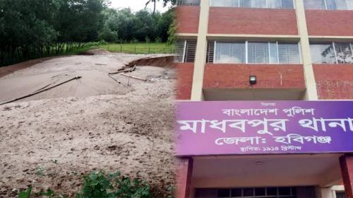 মাধবপুরে নদী থেকে বালু উত্তোলন, ৬ জনের বিরুদ্ধে অভিযোগ দায়ের 1 Untitled 3 copy 1 - Bd Sylhet News